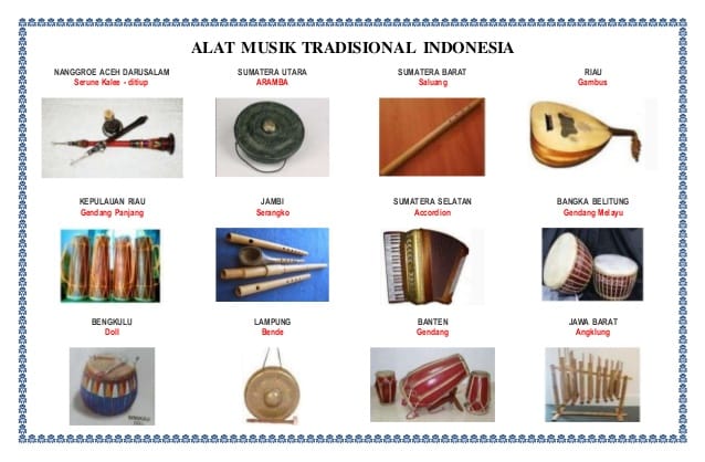 alat musik tradisional indonesia